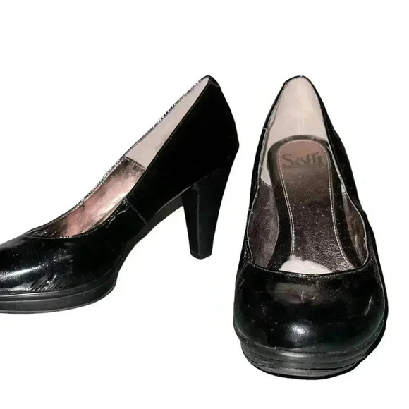 Sofft Black Patent Leather Pumps - Picture 9 of 11